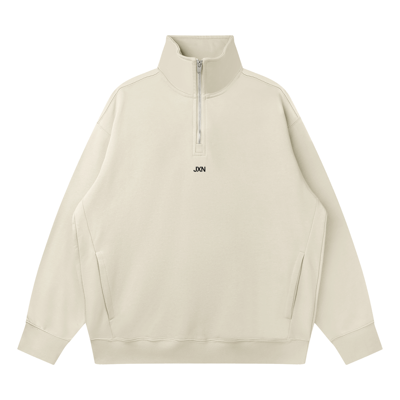 Drop Shoulder Quarterzip